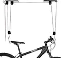 Élévateur de vélo avec crochet et frein à corde